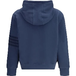 Blue Cotton Sweatshirt