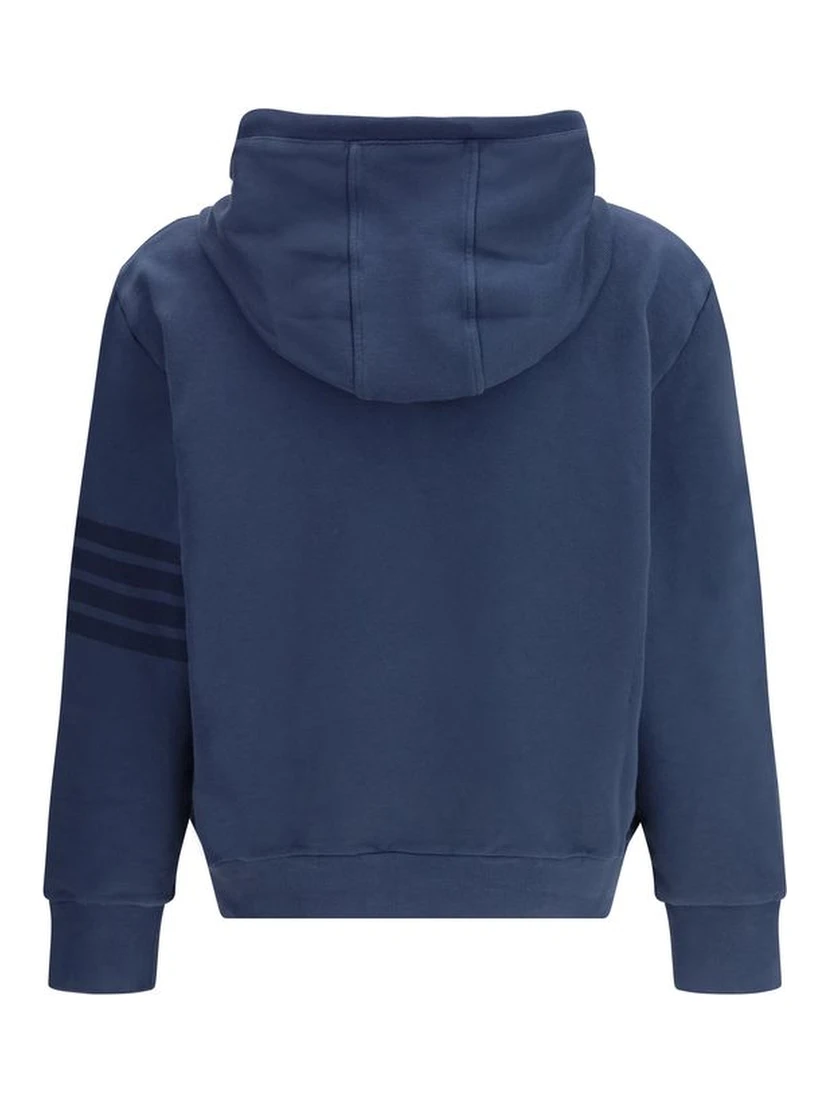 Blue Cotton Sweatshirt