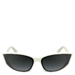 White Acetate Sunglasses