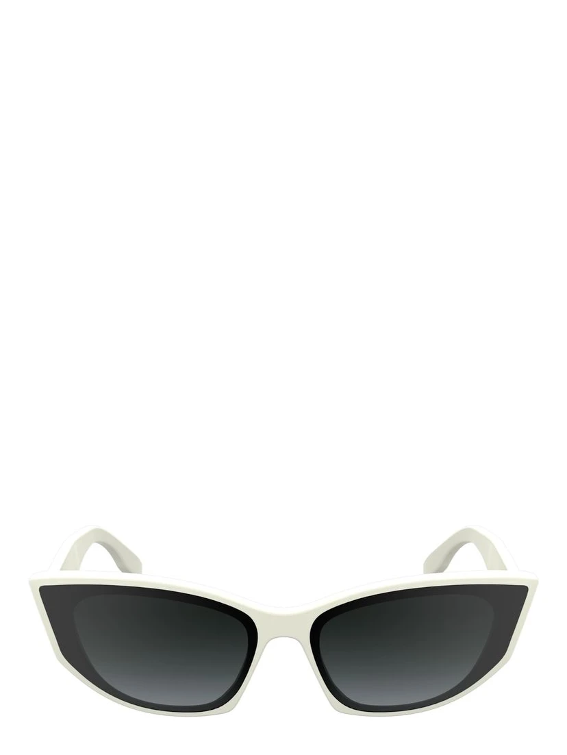 White Acetate Sunglasses