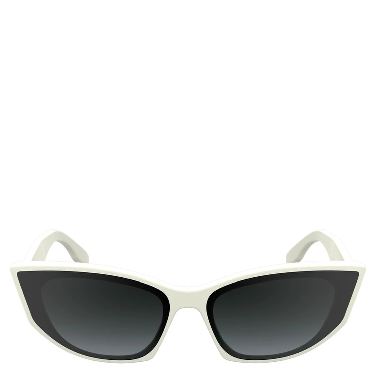 White Acetate Sunglasses