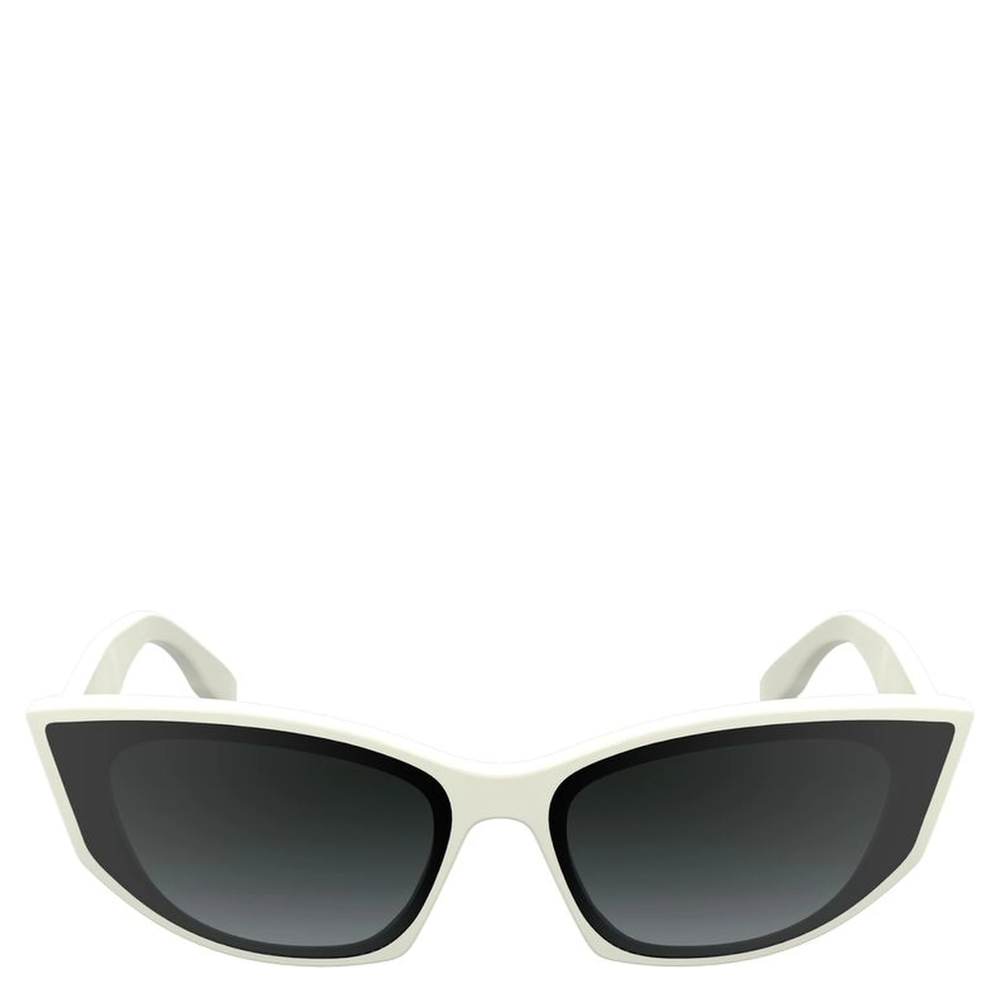 White Acetate Sunglasses