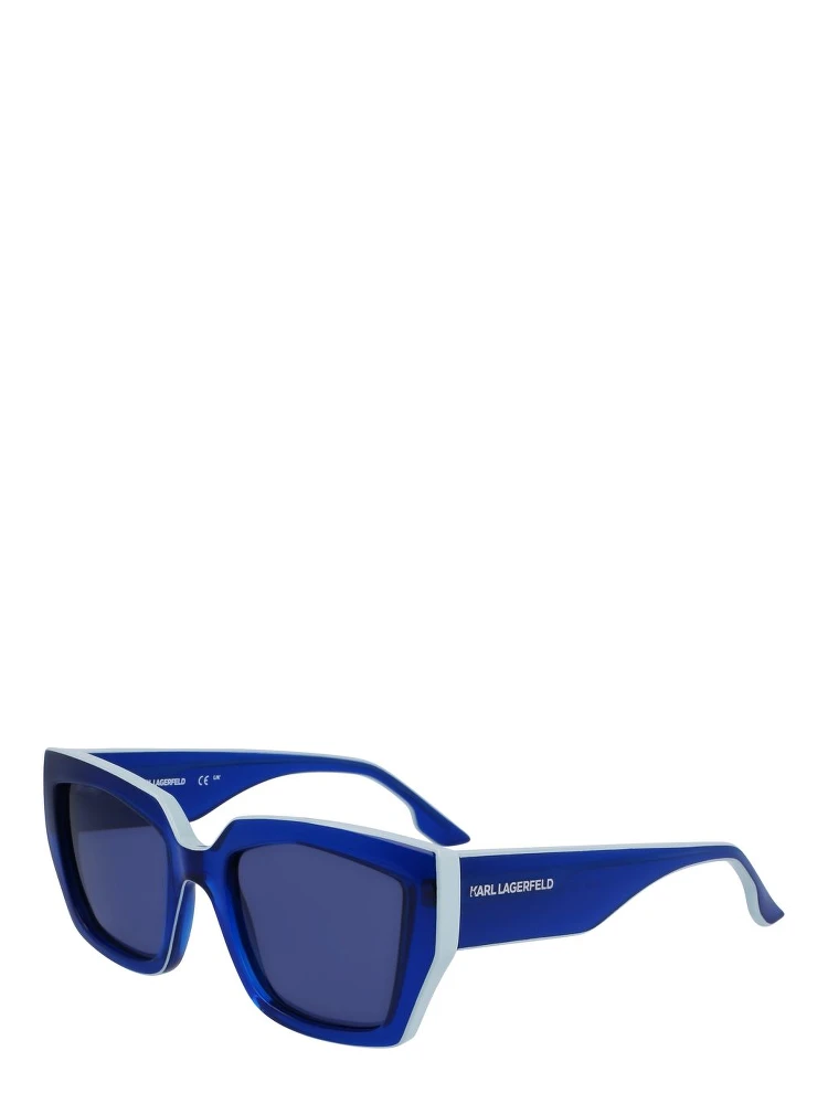 نظارات شمسية زرقاء مصبوبة