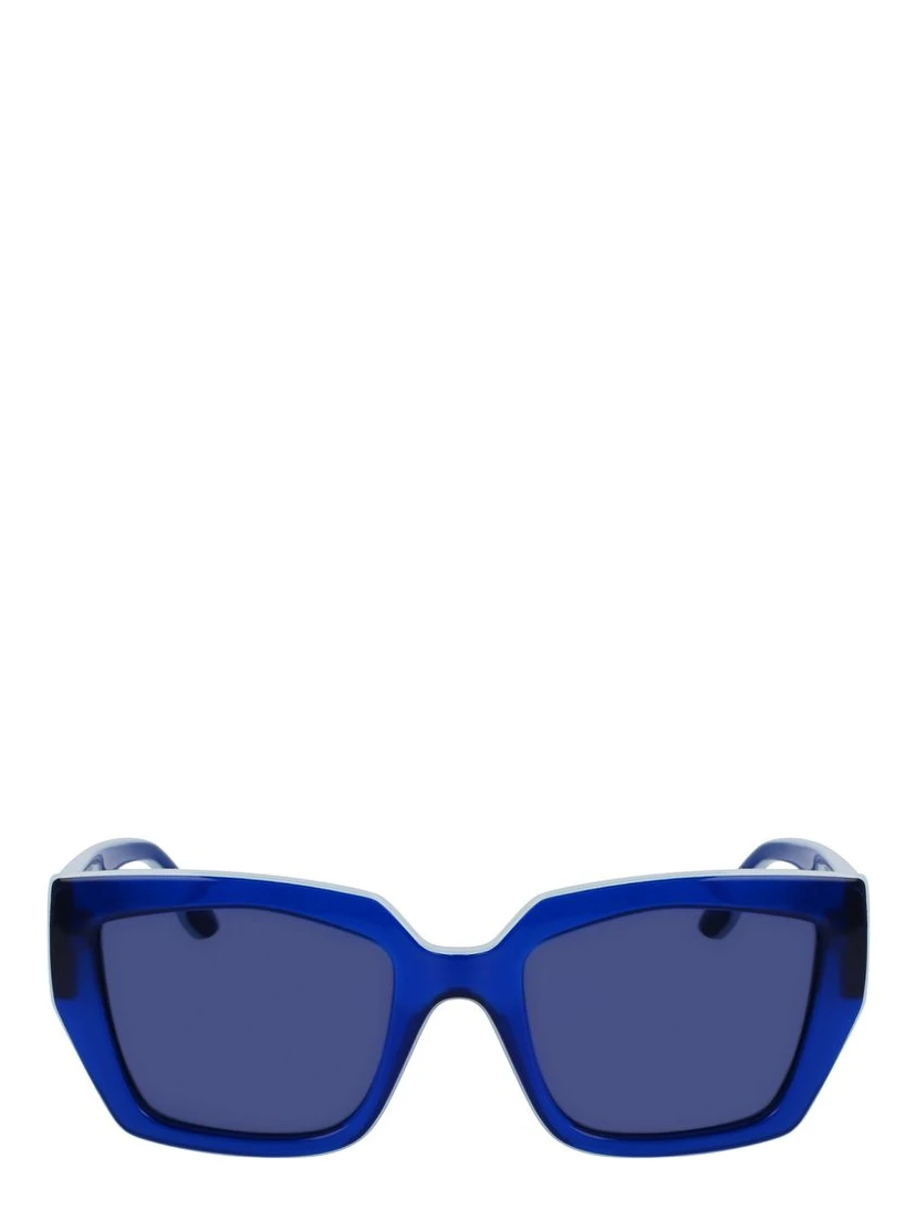 نظارات شمسية زرقاء مصبوبة