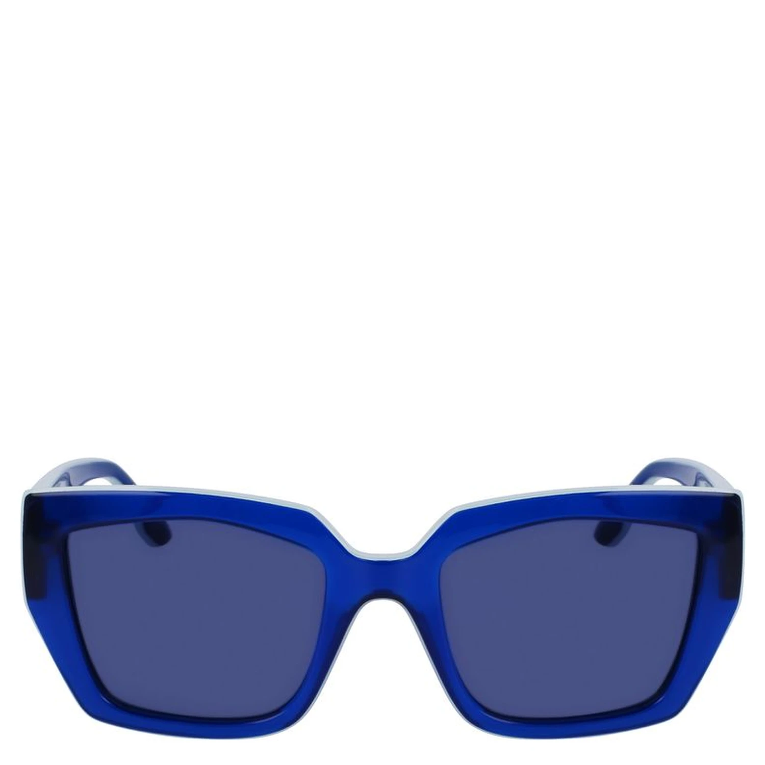Blue Injected Sunglasses