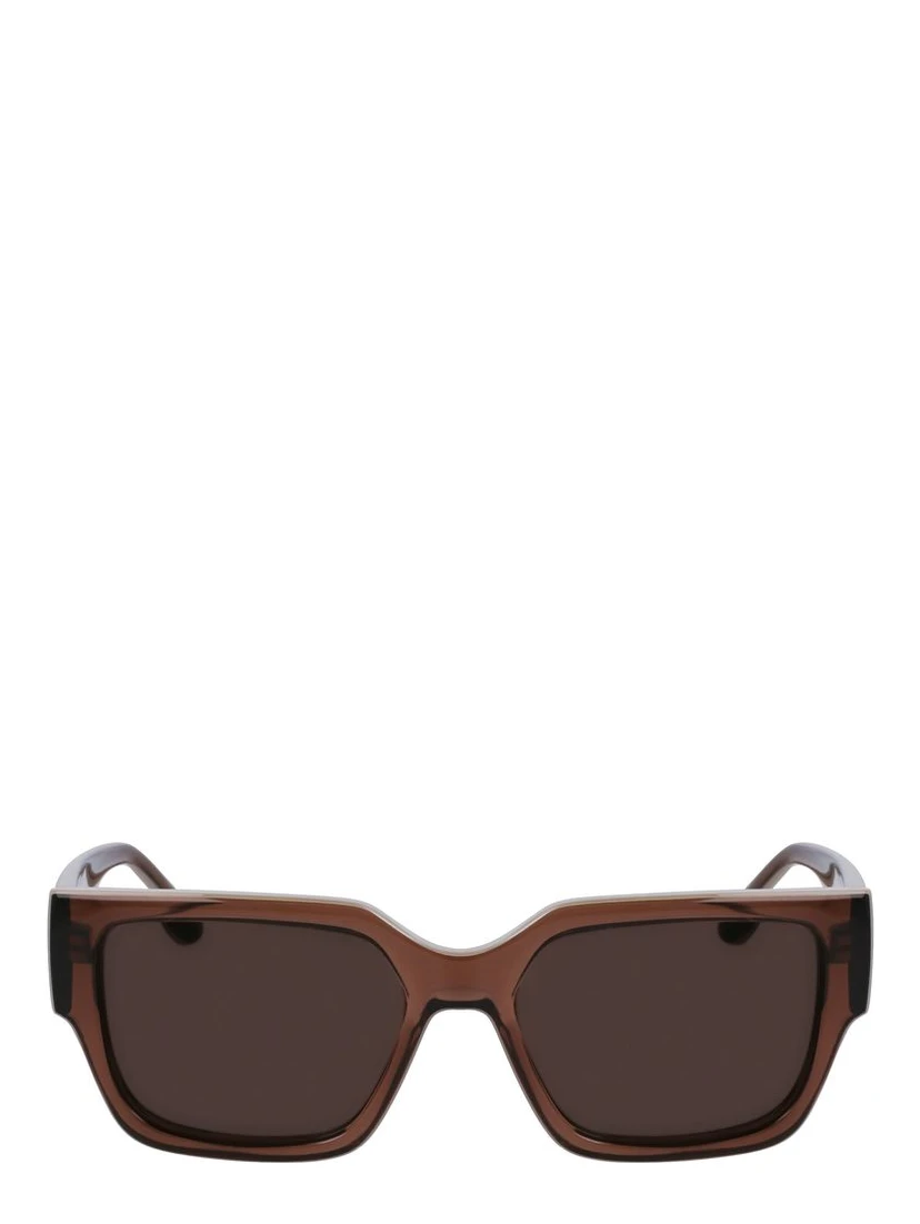 Brown Injected Sunglasses
