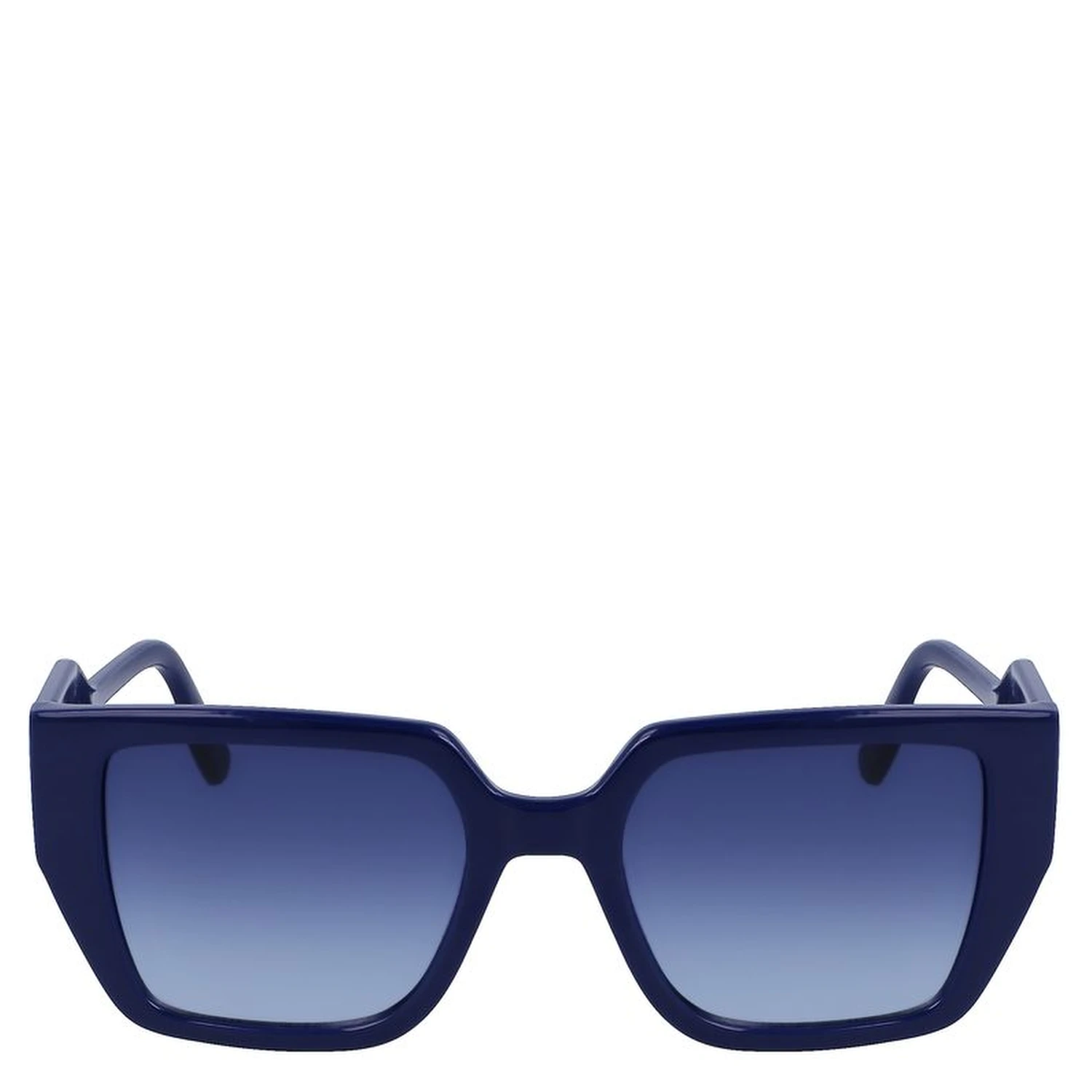 Blue Injected Sunglasses