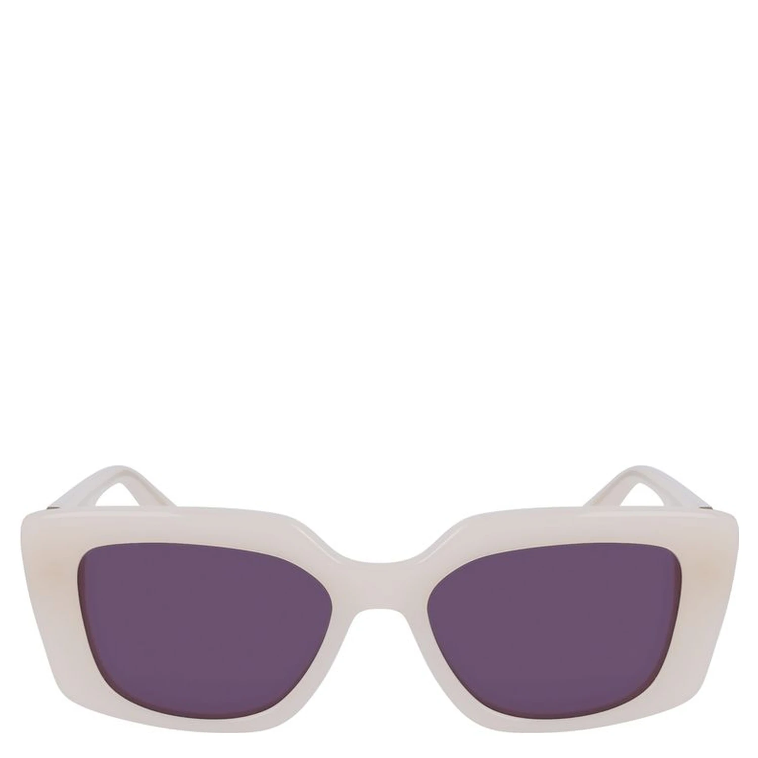 Beige Acetate Sunglasses