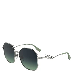 Gray Metal Sunglasses