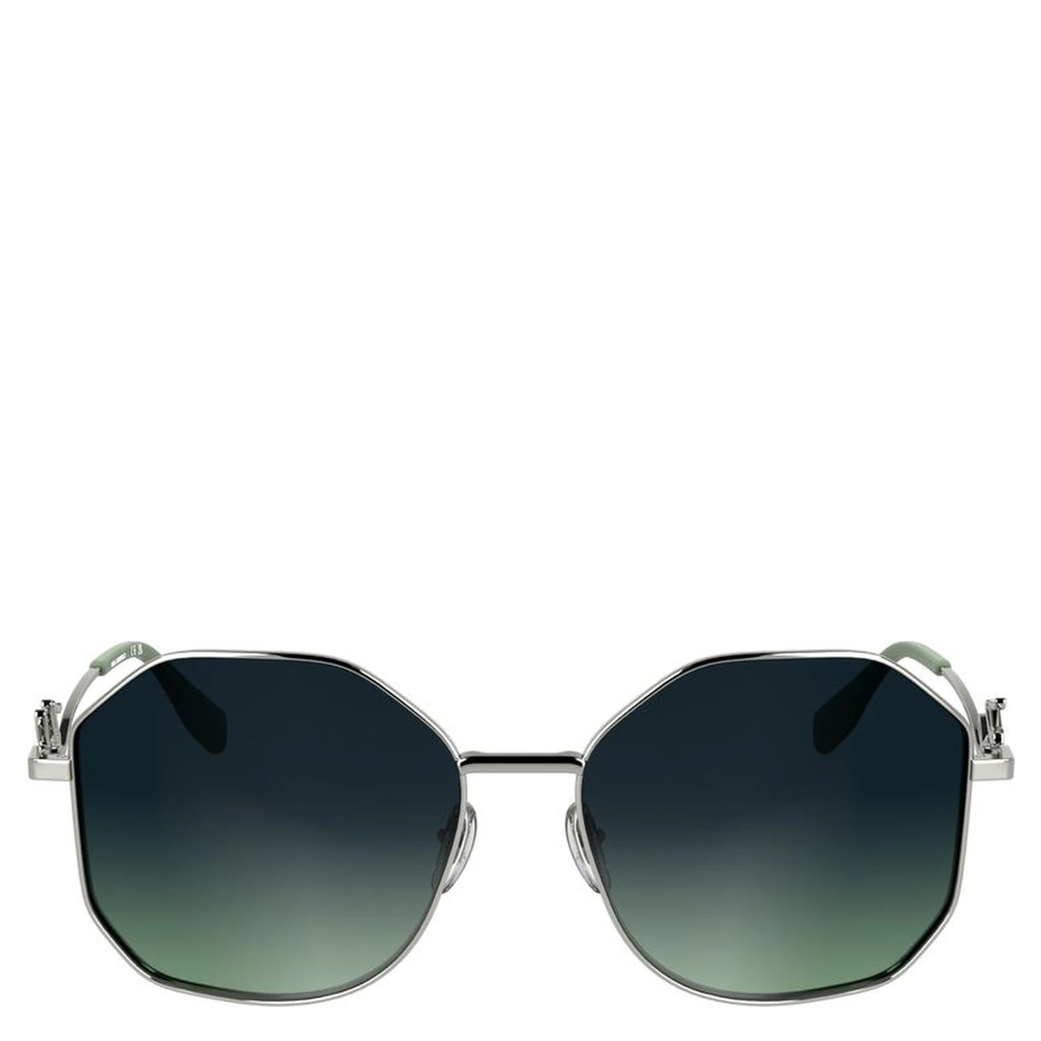 Gray Metal Sunglasses