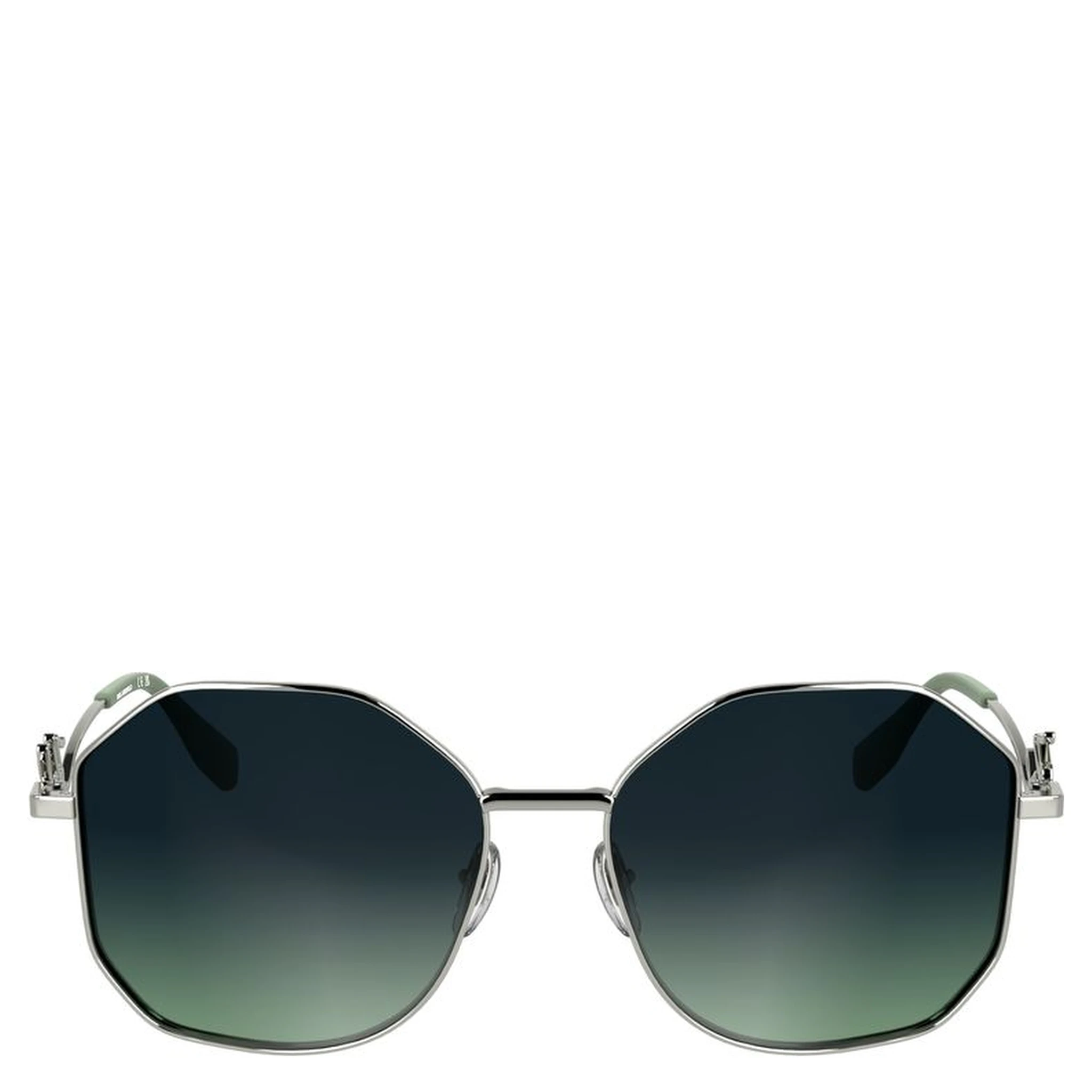 Gray Metal Sunglasses