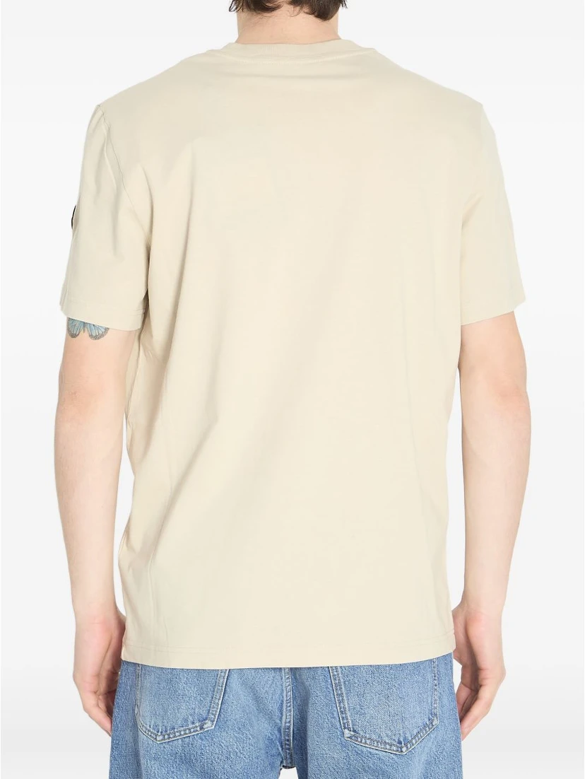 Moncler T-shirts and Polos Grey