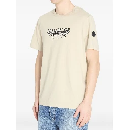Moncler T-shirts and Polos Grey