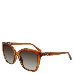 Brown Injected Sunglasses