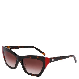 نظارات شمسية بنية اللون من الأسيتات