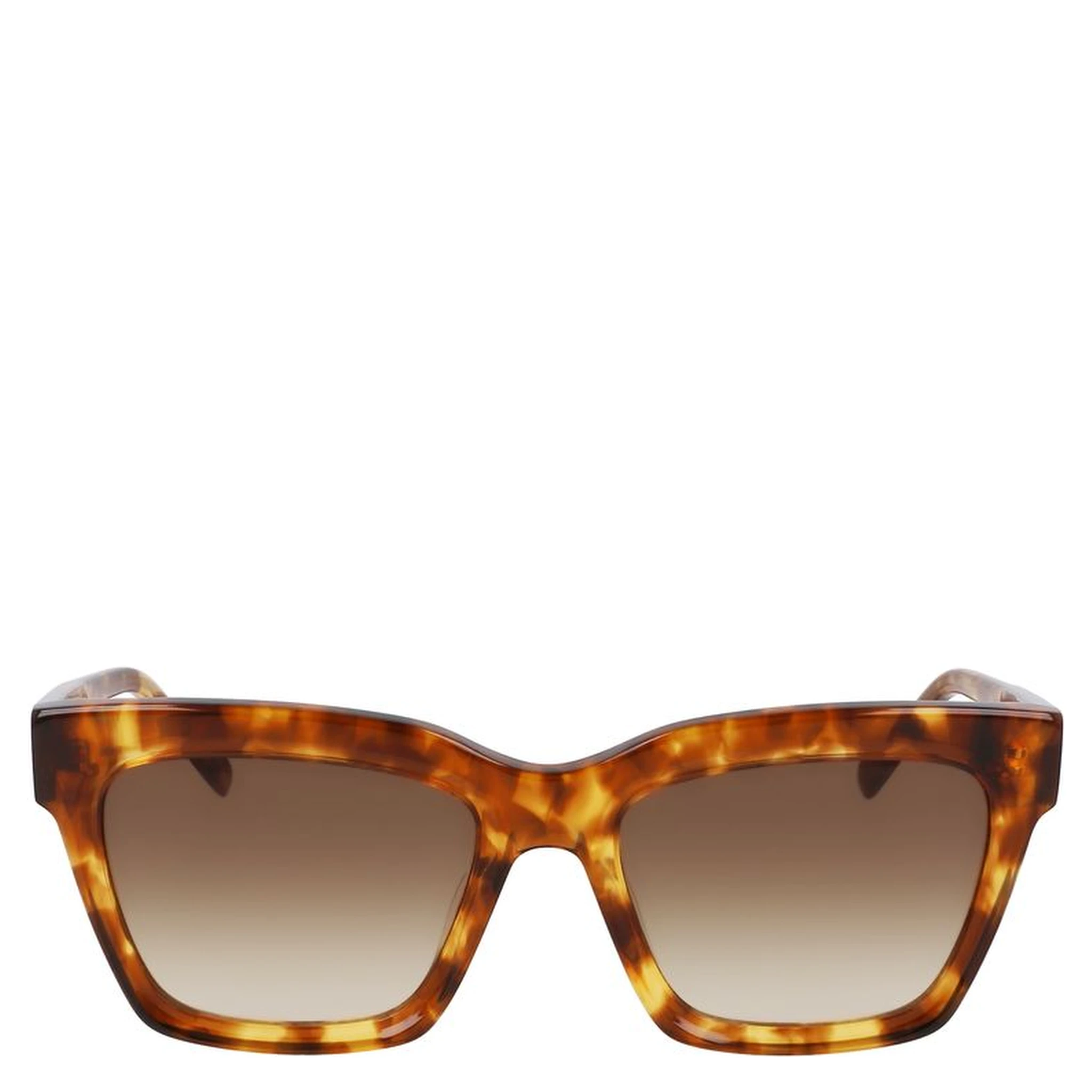 نظارات شمسية بنية اللون من الأسيتات