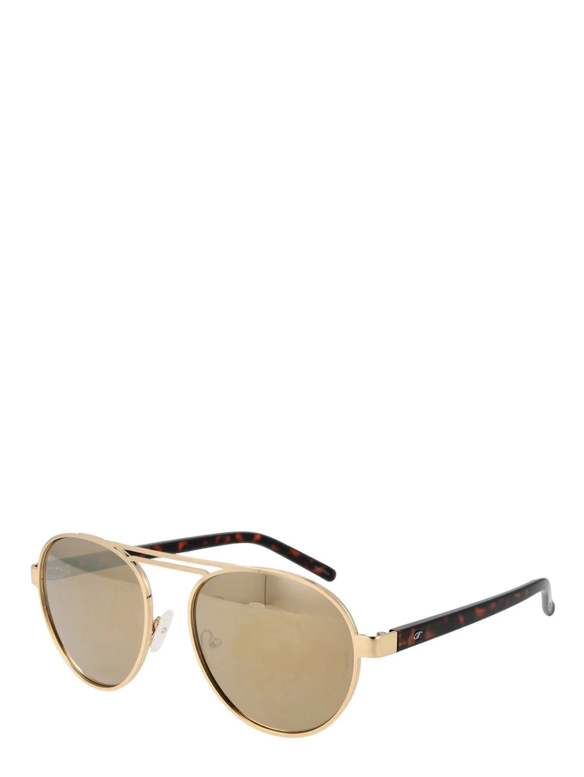 Gray Metal Sunglasses