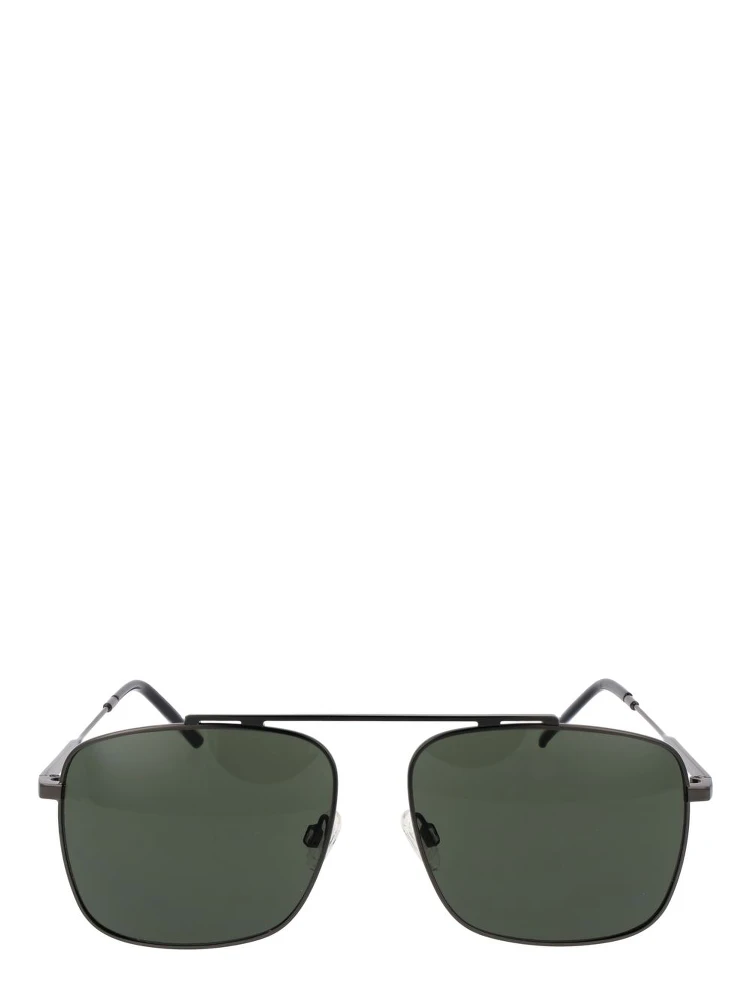 نظارات شمسية معدنية زرقاء alternative