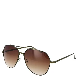 Gray Stainless Steel Sunglasses