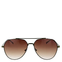 Gray Stainless Steel Sunglasses