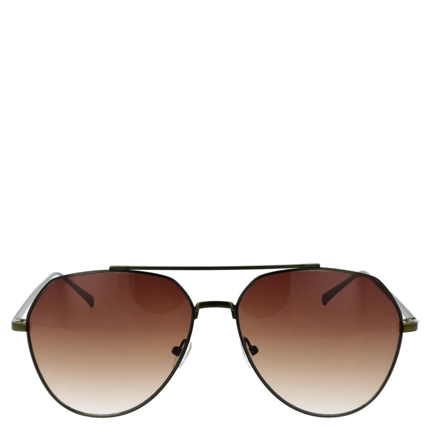 Gray Stainless Steel Sunglasses
