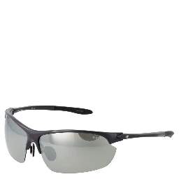 Blue Stainless Steel Sunglasses