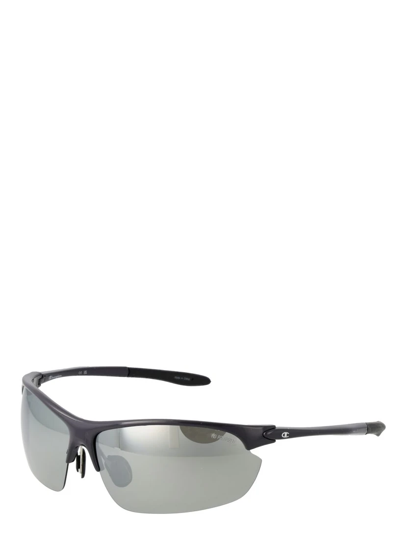 Blue Stainless Steel Sunglasses