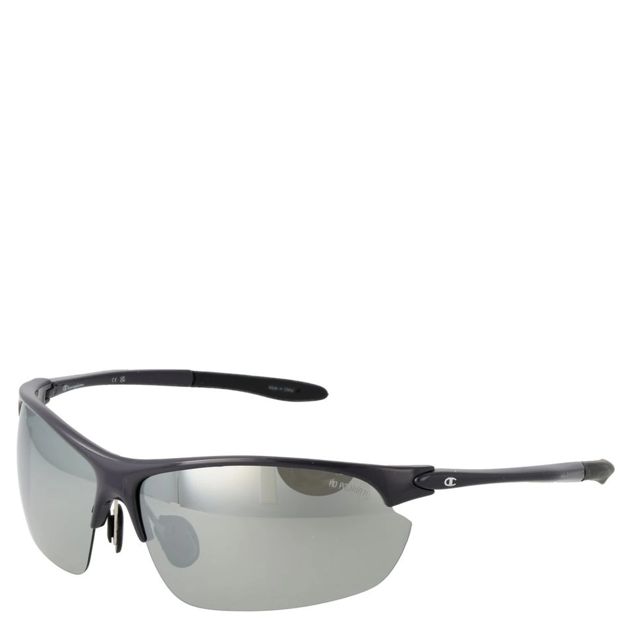 Blue Stainless Steel Sunglasses