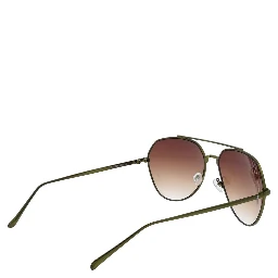 Gray Stainless Steel Sunglasses