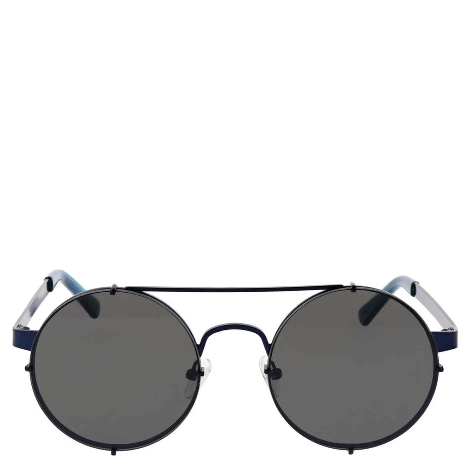 Brown Metal Sunglasses