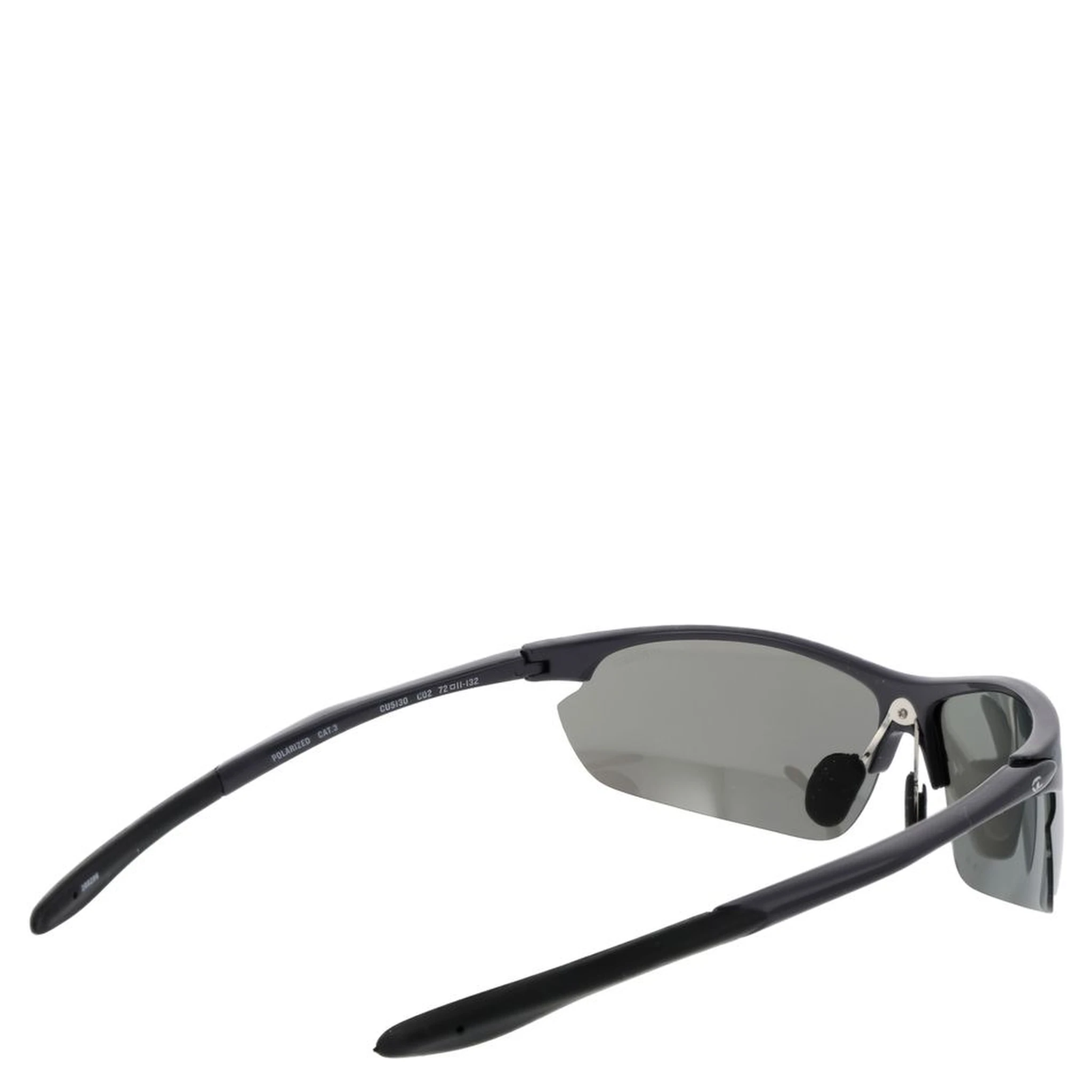 Blue Stainless Steel Sunglasses