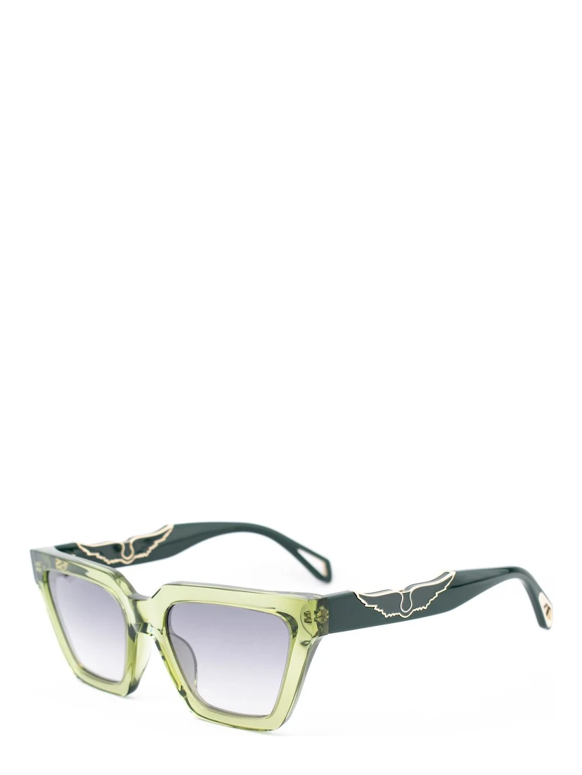 Bicolor Acetate Sunglasses