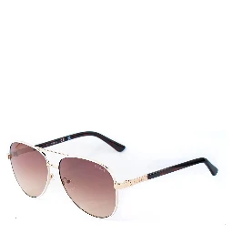 White Metal Sunglasses