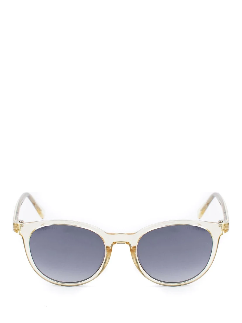 Bicolor Resin Sunglasses