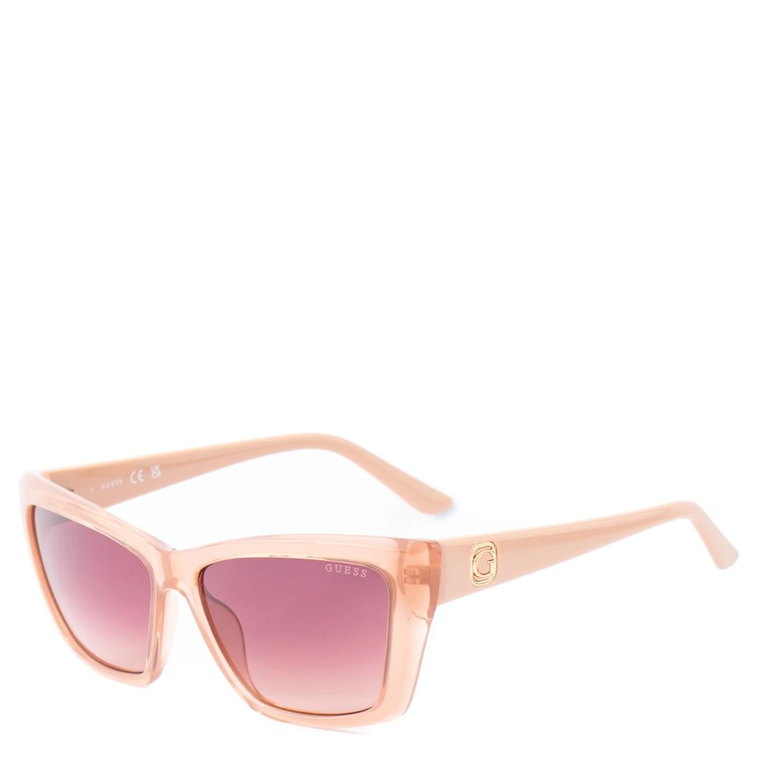 Beige Resin Sunglasses