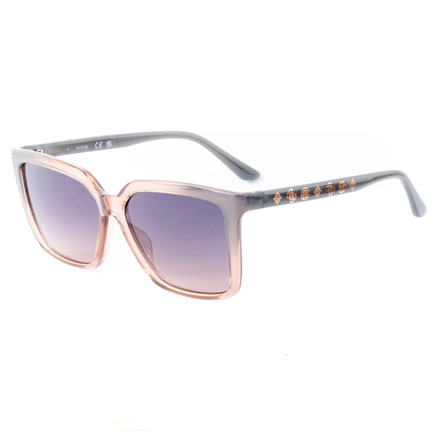 Gray Resin Sunglasses
