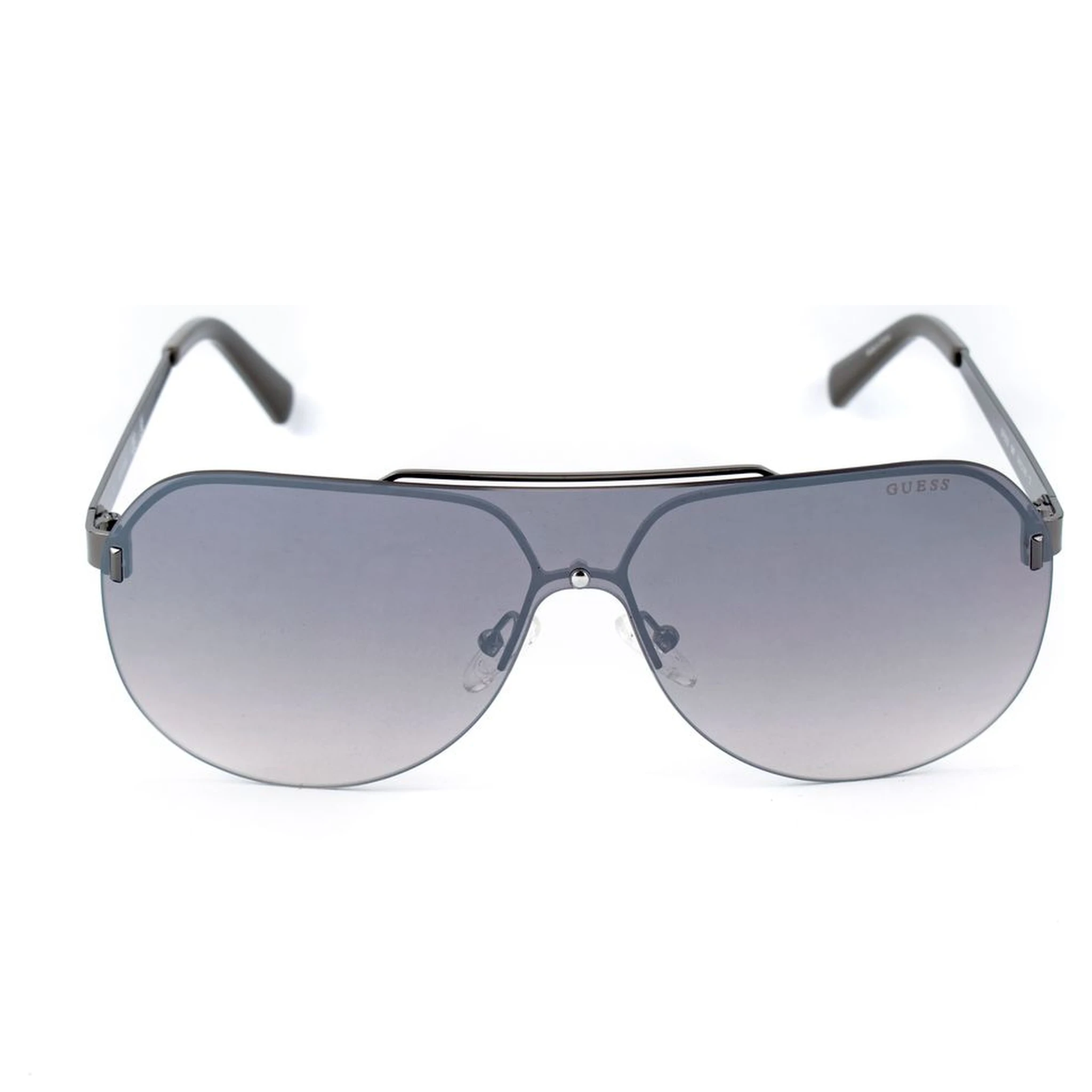 Gray Metal Sunglasses