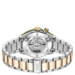 Gray Stainless Steel Dress Watch