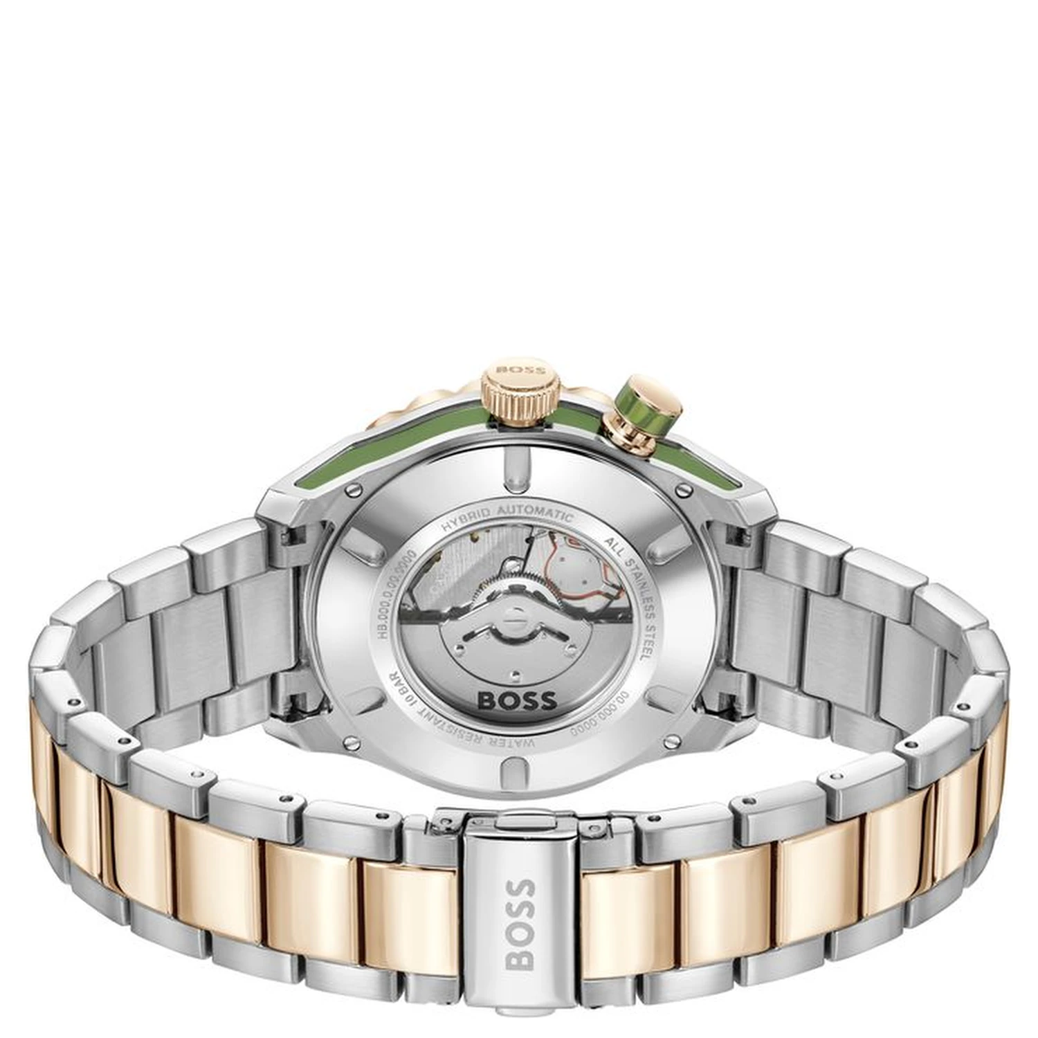 Gray Stainless Steel Dress Watch