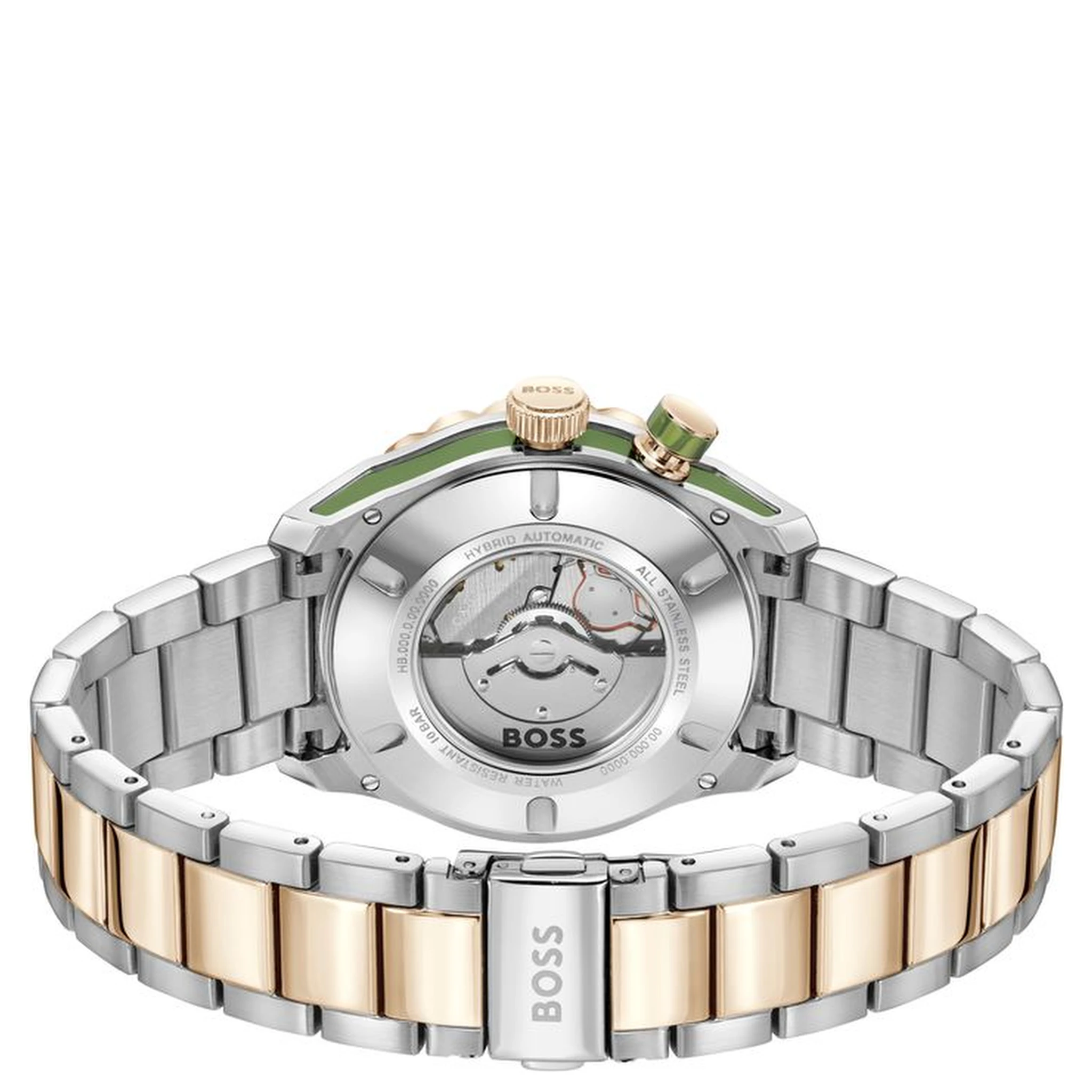 Gray Stainless Steel Dress Watch