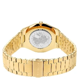 Gold Stainless Steel Dress Watch