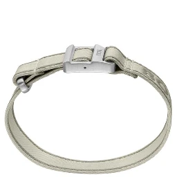Beige Fabric Bracelet