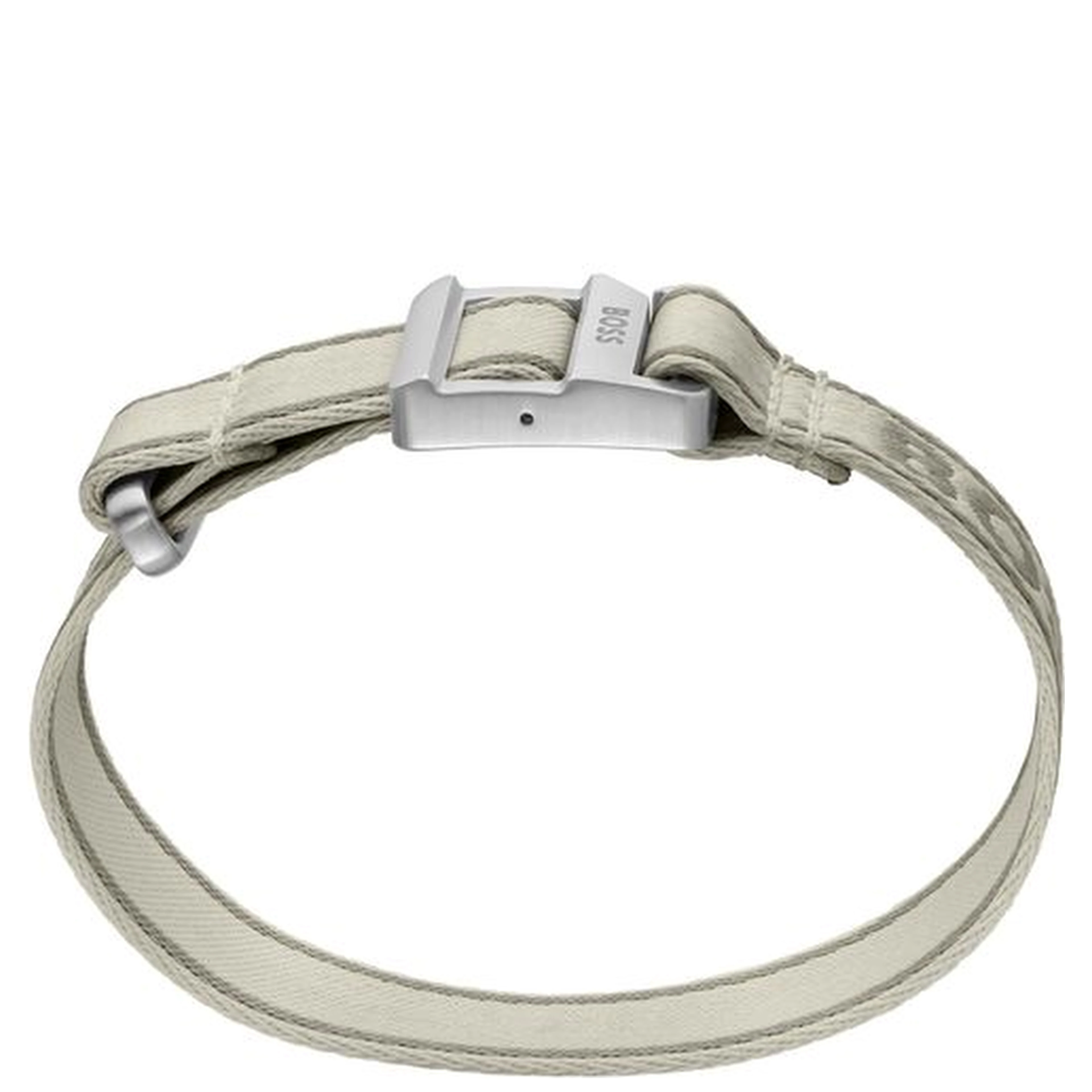 Beige Fabric Bracelet