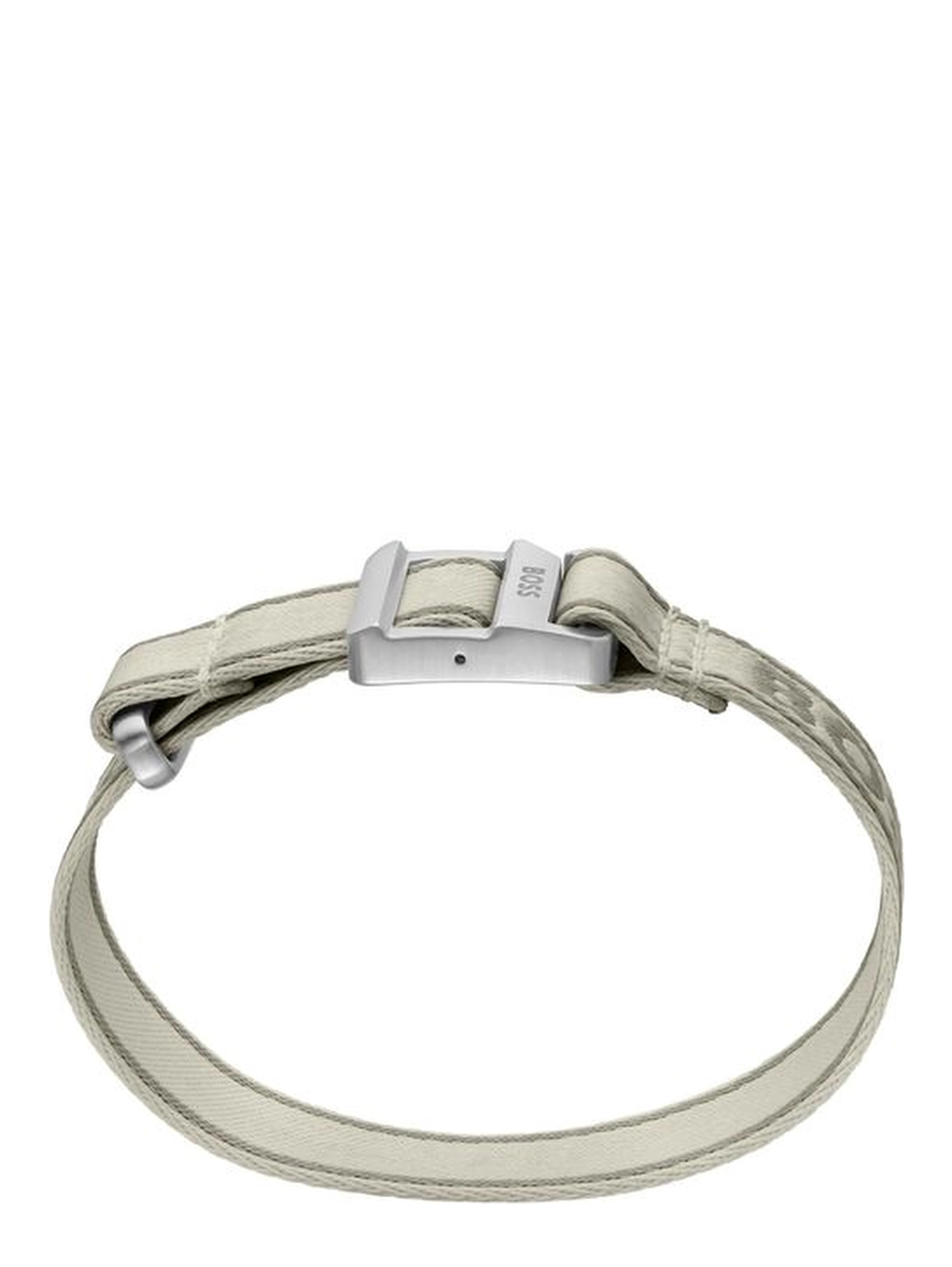 Beige Fabric Bracelet