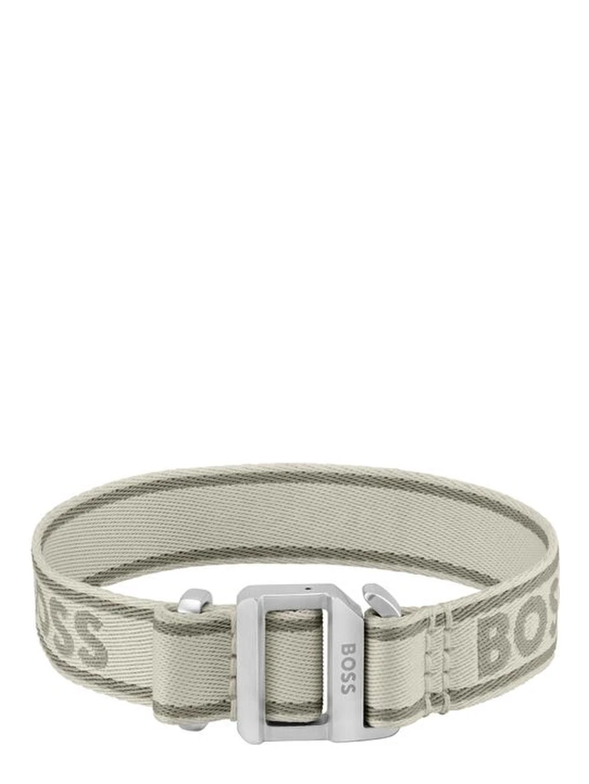 Beige Fabric Bracelet