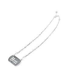 Dior 925 Sterling Silver Antique Art Deco Howard & Co. "Port" Necklace