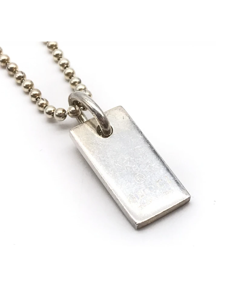 925 Sterling Silver Gucci Necklace