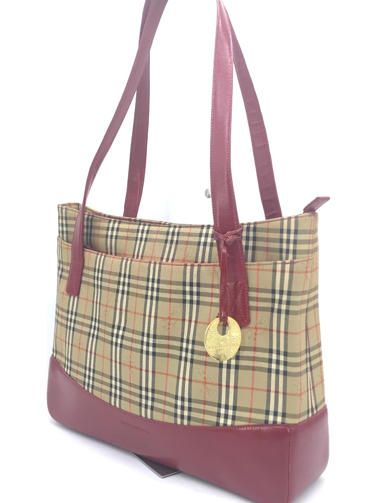 Burberry Nova Check Tote Bag