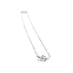 Dior 925 Sterling Silver Antique Art Deco Howard & Co. "Port" Necklace