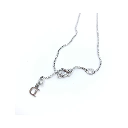 Dior 925 Sterling Silver Antique Art Deco Howard & Co. "Port" Necklace